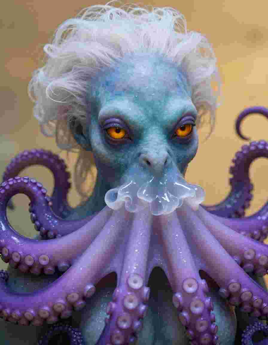 Tentacles efecto visual IA, vista previa del primer cuadro