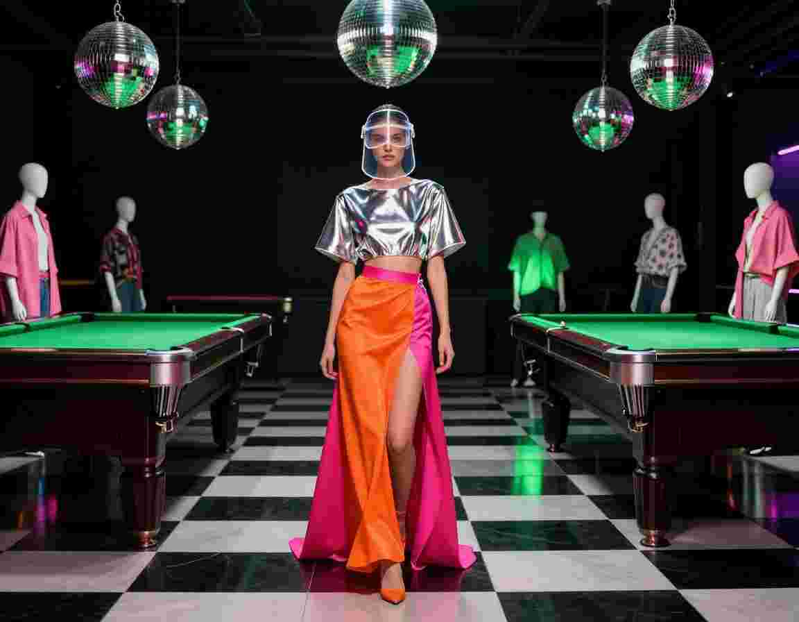 Catwalk efecto visual IA, vista previa del primer cuadro