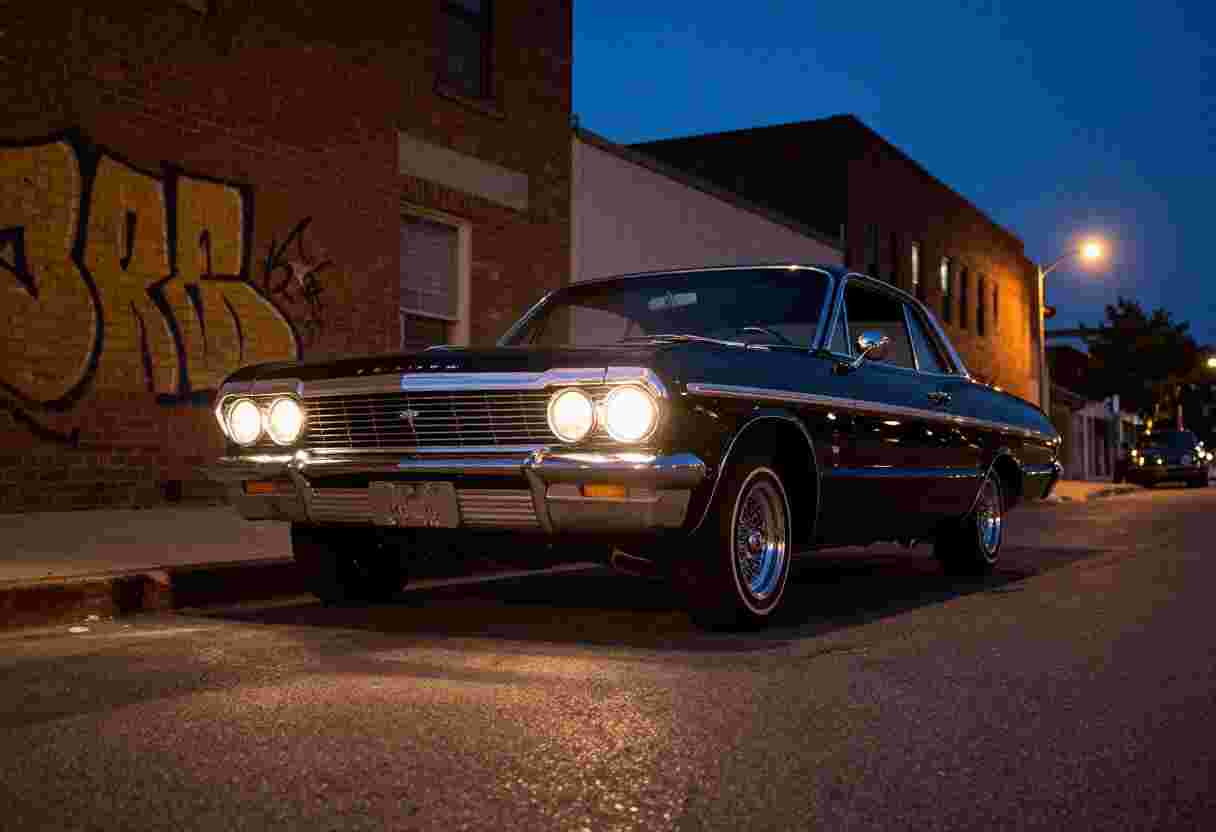 Car Chasing efecto visual IA, vista previa del primer cuadro